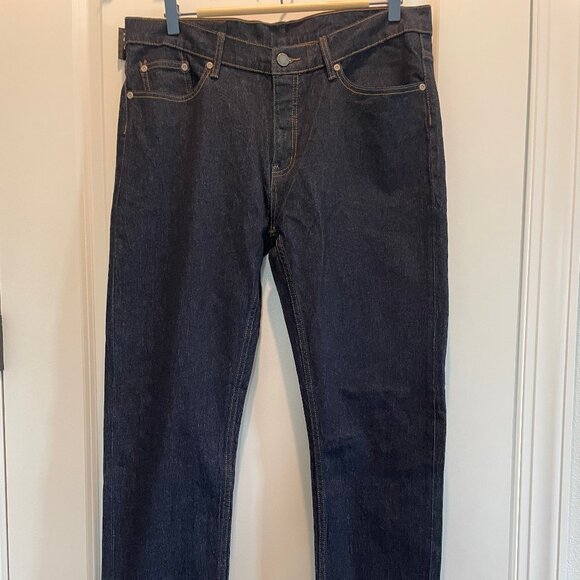 Cheap Monday Sonic Jeans in Blue Rise - 34/32 - Picture 1 of 4